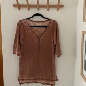 Rust color small We the Free Tunic top